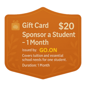 Sponsor a Student – 1 Month